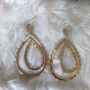 Kendra Scott earrings Rummers in Gold